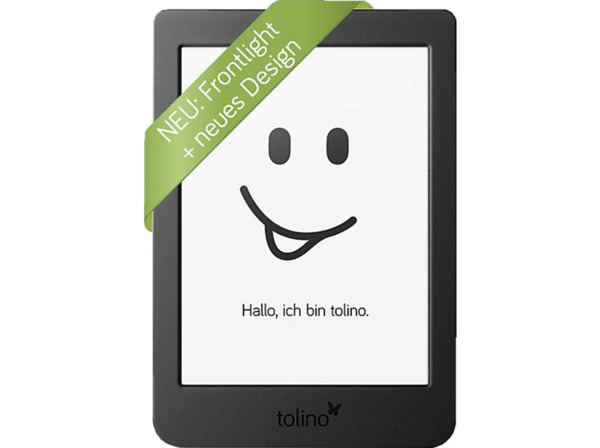 Bild 1 von TOLINO page 2 6 GB USB eBook-Reader Schwarz