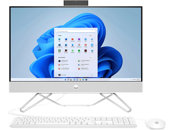 Bild 1 von HP 24-cb1300ng, All-in-One-PC mit 23,8 Zoll Display, Intel® Core™ i3 Prozessor, 8 GB RAM, 512 SSD, Starry White