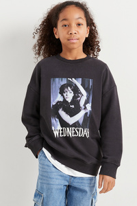 C&A Wednesday-Sweatshirt, Grau, Größe: 176