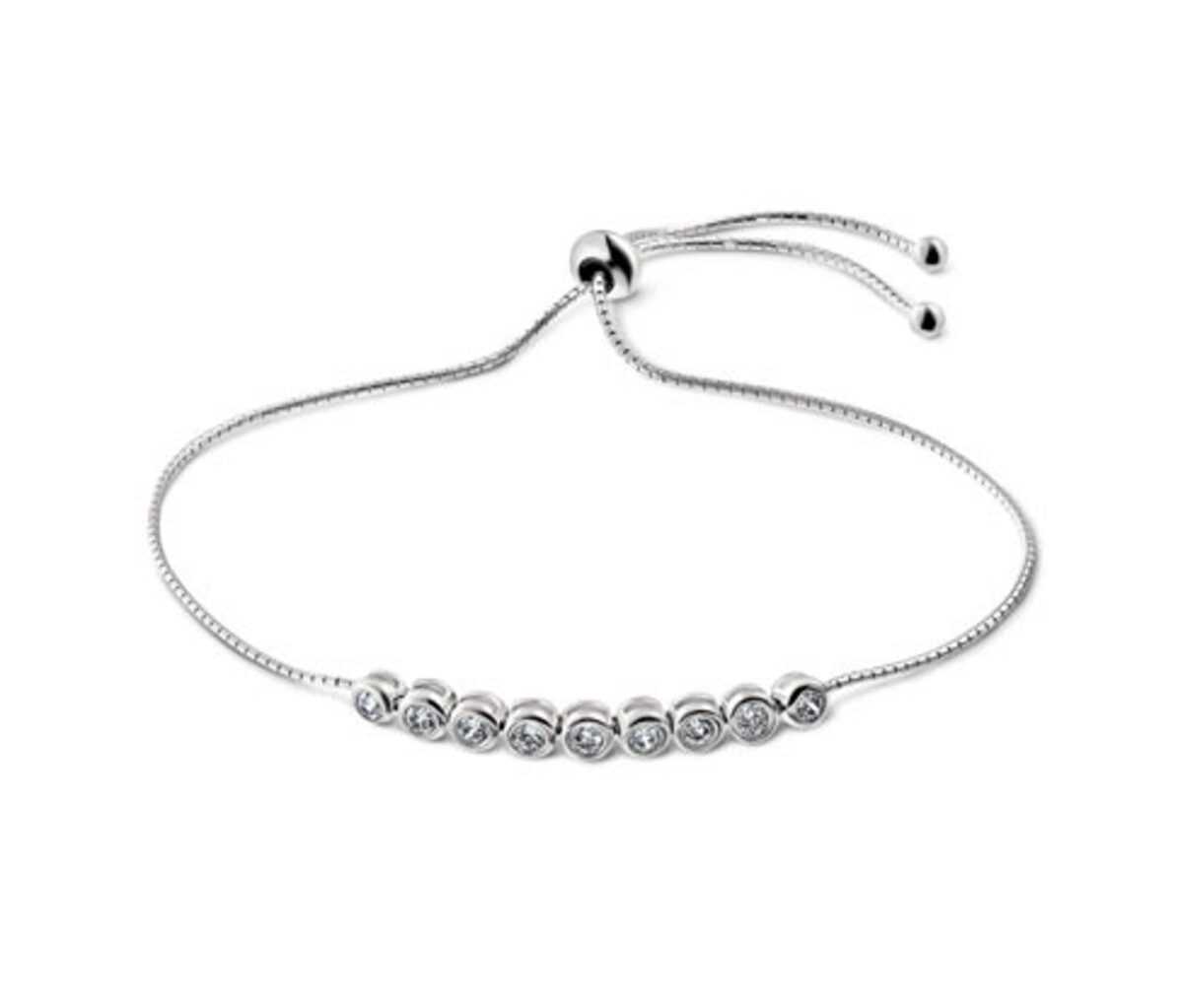 Bild 1 von Tennisarmband, 925 Silber mit Zirkonia