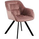 Bild 1 von Moderne Esszimmerstühle - schicke Esstischstühle in Velvetoptik gepolsterte Stühle für Wohn- und Esszimmer