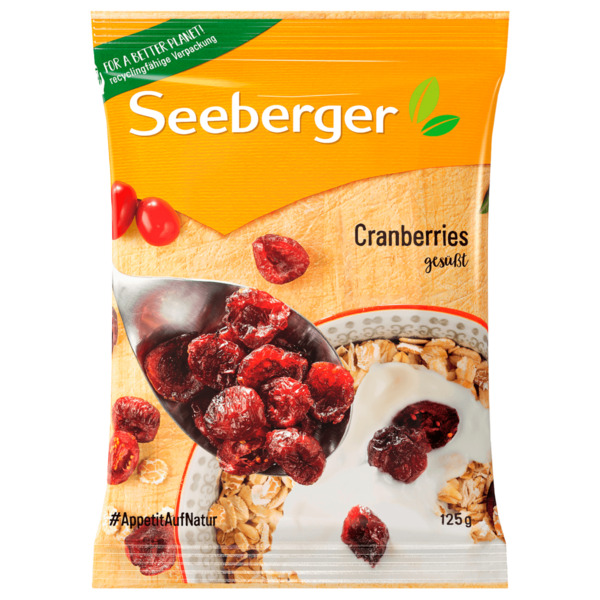 Bild 1 von Seeberger Cranberries 125g