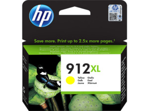 HP 912XL Tintenpatrone Gelb (3YL83AE)