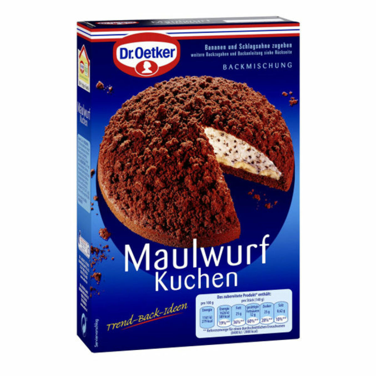 Bild 1 von Dr. Oetker Backmischung Maulwurf Kuchen