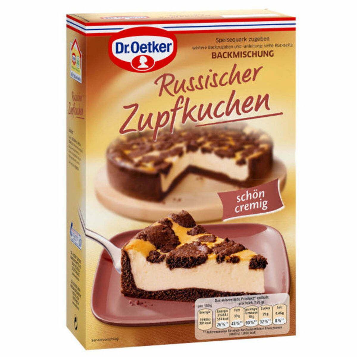 Bild 1 von Dr. Oetker Backmischung Russischer Zupfkuchen