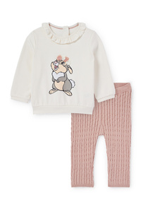 C&A Bambi-Baby-Outfit-2 teilig, Weiß, Größe: 68