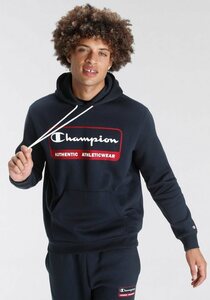 Champion Sweatshirt Graphic Shop Hooded Sweatshirt, Blau