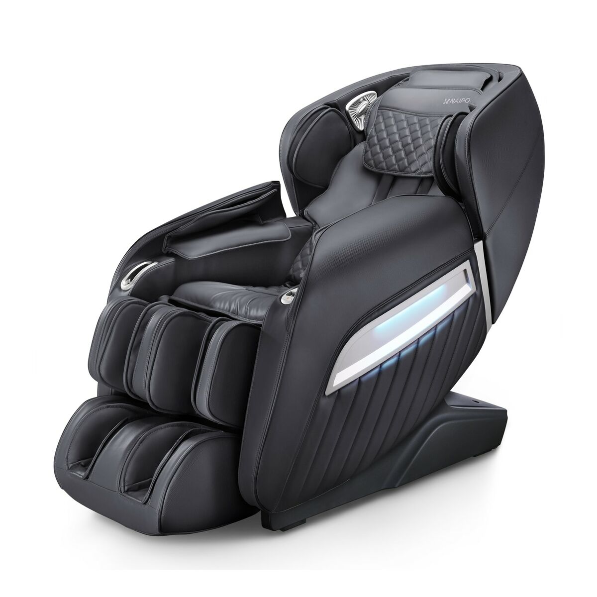 Bild 1 von NAIPO Massagesessel Shiatsu Massagestuhl Zero Gravity für Ganzkörper, mit Heizung, SL Track, Klopfen, Kneten, Luft-Massage-System, USB, Bluetooth 3D Surround Sound Musik, Für Zuhause und Büro, Sc