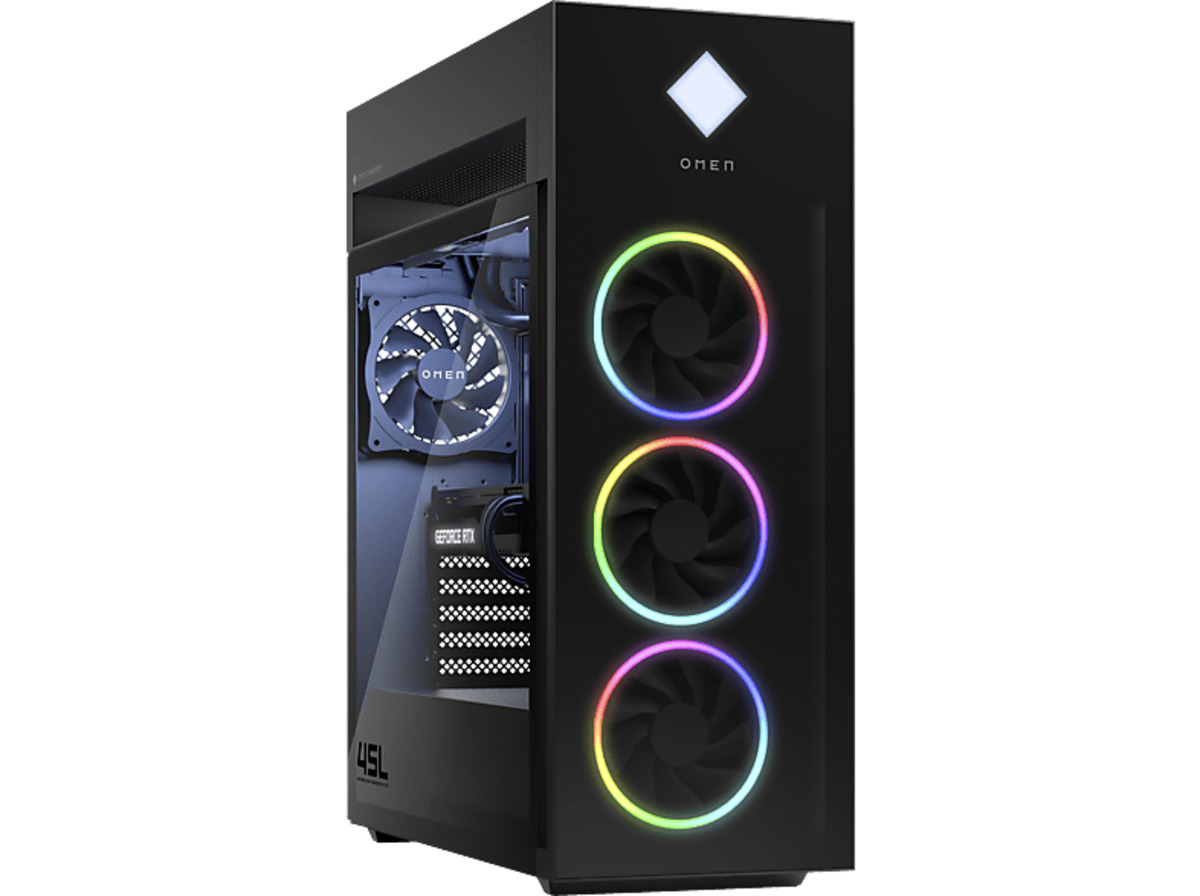 Bild 1 von HP OMEN by GT22-2000ng, Windows 11 Home, Gaming PC mit Intel® Core™ i9 Prozessor , 64 GB RAM 4 TB SSD 24 GDDR6X Grafikspeicher