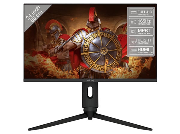 Bild 1 von PEAQ PMO G241-FFK 24 Zoll Full-HD Gaming Monitor (1 ms Reaktionszeit, 165 Hz)