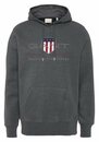 Bild 1 von Gant Hoodie REG ARCHIVE SHIELD HOODIE mit modischer Logostickerei auf der Brust, Grau