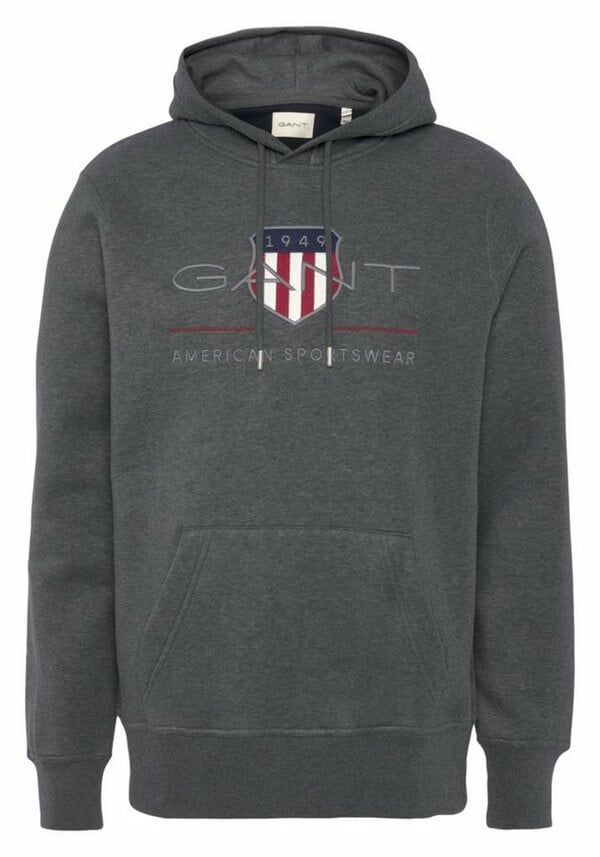 Bild 1 von Gant Hoodie REG ARCHIVE SHIELD HOODIE mit modischer Logostickerei auf der Brust, Grau