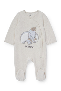 C&A Dumbo-Baby-Schlafanzug, Weiß, Größe: 56