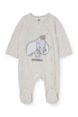 Bild 1 von C&A Dumbo-Baby-Schlafanzug, Weiß, Größe: 56