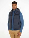 Bild 1 von Tommy Hilfiger Steppweste GMD HOODED PADDED VEST im hochgeschlossenen Design, Blau