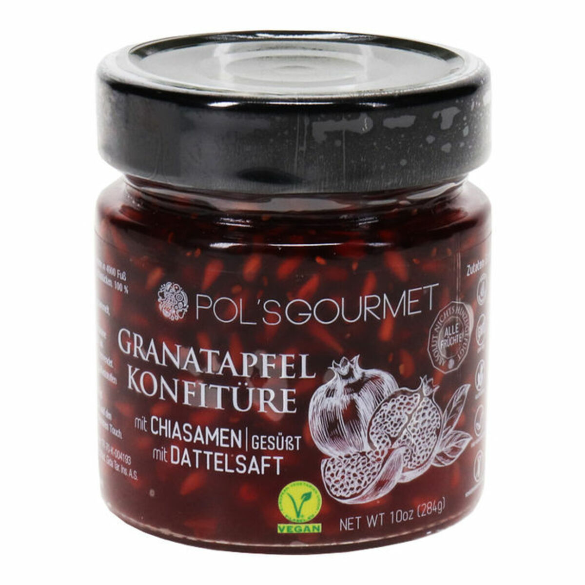 Bild 1 von Pol's Gourmet Granatapfel Konfitüre