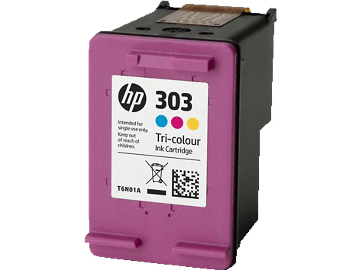 Bild 1 von HP 303 Tintenpatrone Cyan/Magenta/Gelb (T6N01AE)