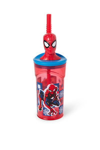 C&A Spider-Man-Trinkbecher-360 ml, Rot, Größe: 1 size