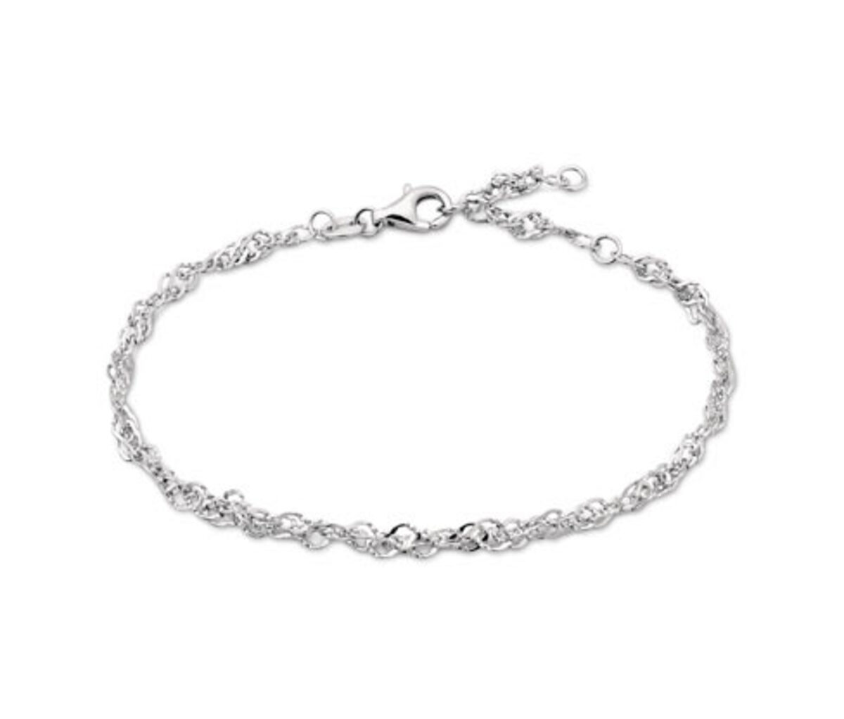 Bild 1 von 925 Silber Armband Singapur