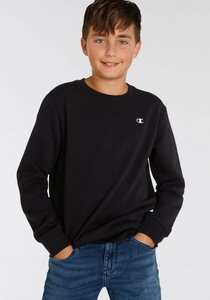 Champion Sweatshirt Basic Crewneck Sweatshirt - für Kinder, Schwarz
