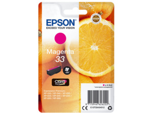 EPSON Original Tintenpatrone Magenta (C13T33434012)
