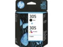 Bild 1 von HP 305 2er-Pack Schwarz, Cyan, Magenta, Gelb (6ZD17AE)