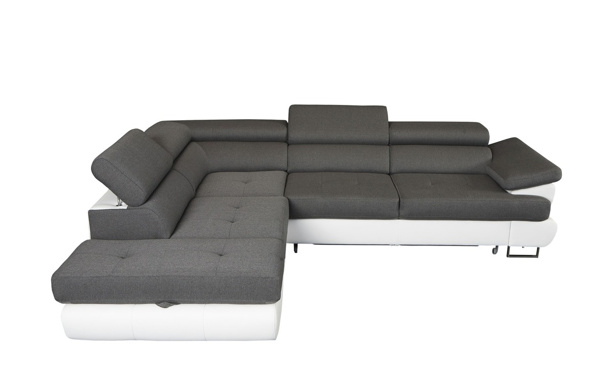 Bild 1 von Polsterecke  Birte grau Maße (cm): B: 270 H: 71 T: 225 Sofas