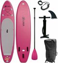 Bild 1 von EXPLORER Inflatable SUP-Board EXPLORER 320, (mit Paddel, Pumpe und Transportrucksack), Grau|rosa