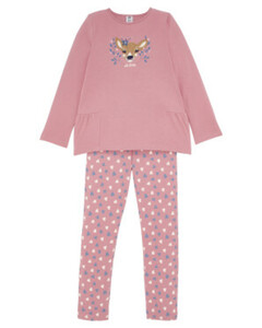 Pyjama mit Applikation
       
      Kiki & Koko verschiedene Designs, 2-tlg. Set
   
      dunkelrosa