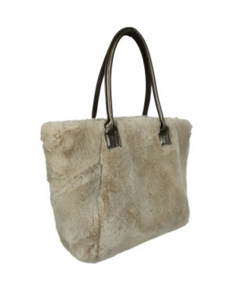 Bild 1 von Shopper aus Kunstfell
       
      Janina ca. 40 x 30 cm
   
      naturfarben