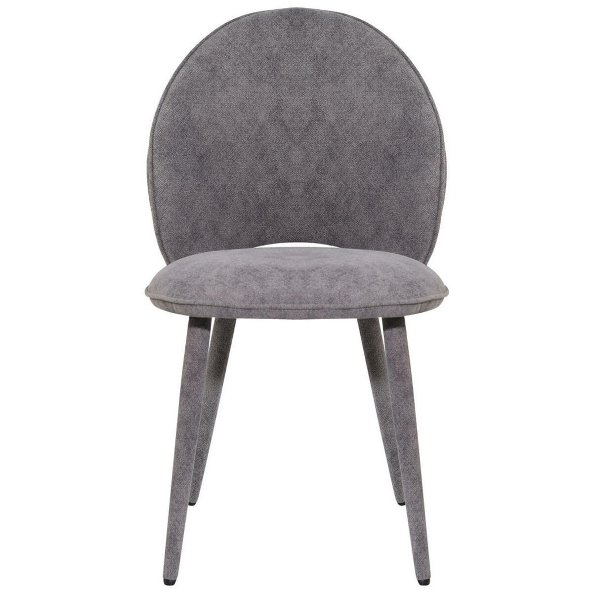 Bild 1 von Livetastic Stuhl, Grau, Holz, Metall, Textil, Eukalyptusholz, Sperrholz, konisch, 50x87x58.5 cm, Esszimmer, Stühle, Esszimmerstühle, Vierfußstühle