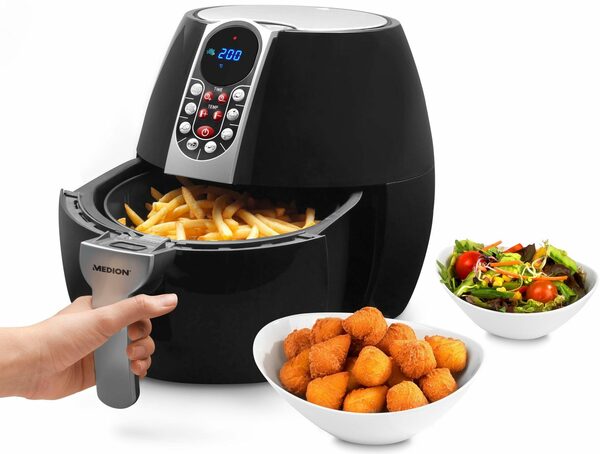 Bild 3 von Medion® Heißluftfritteuse MD17320, 1500 W, 8 praktische Automatikprogramme