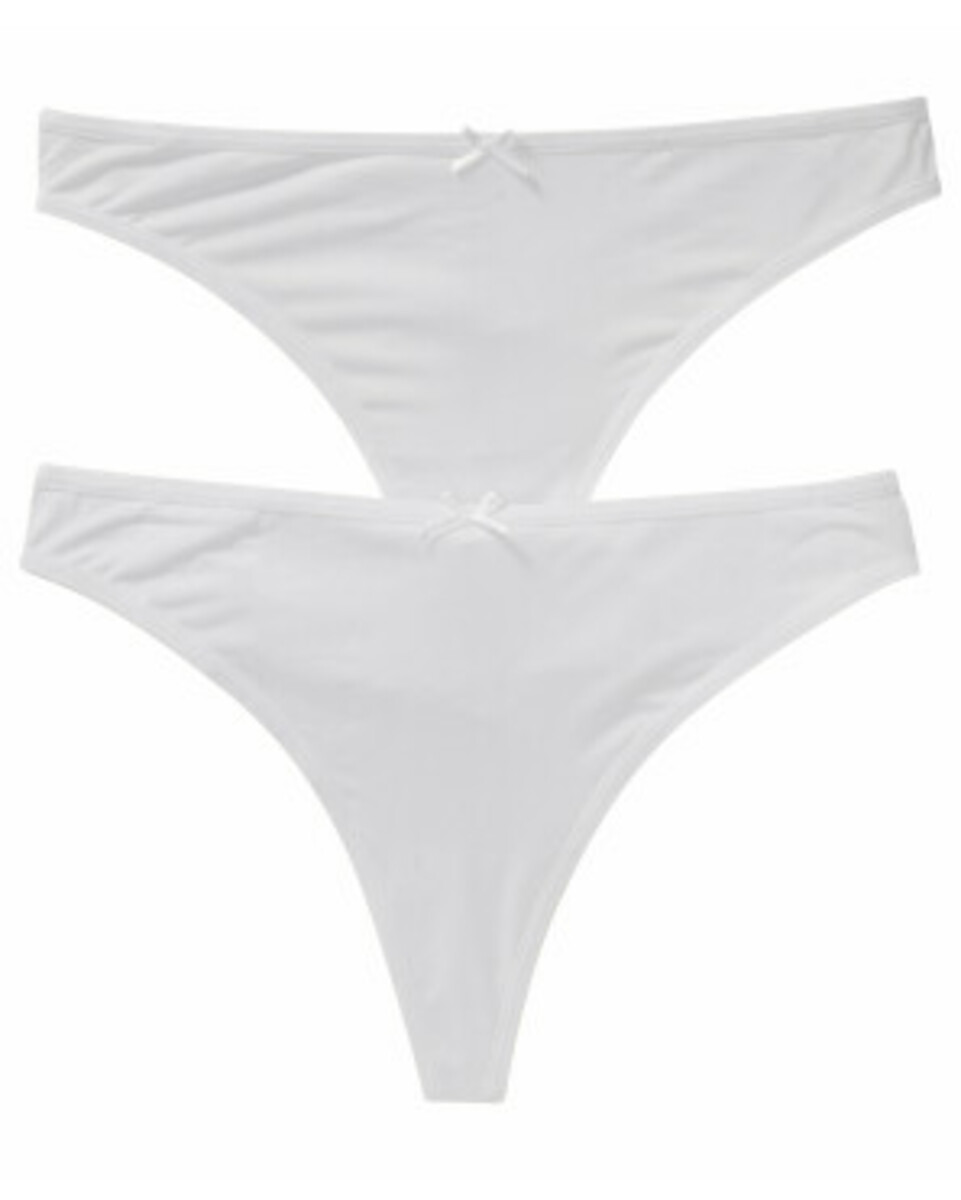 Bild 1 von Weiße Strings
       
    2 Stück Janina 
   
      weiß