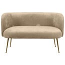 Bild 1 von Mid.you 2-Sitzer-Sofa, Beige, Textil, 126x77x70 cm, Wohnzimmer, Sofas & Couches, Sofas, 2-Sitzer Sofas