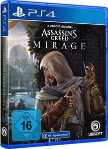 Assassin's Creed Mirage PlayStation 4, (kostenloses Upgrade auf PS5)