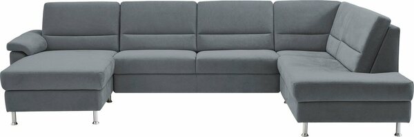 Bild 1 von CALIZZA INTERIORS Wohnlandschaft Onyx, 3 Teile, wahlweise mit Bettfunktion und Bettkasten, Grau