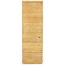 Bild 1 von Linea Natura Garderobenschrank, Eiche, Holz, Eiche, massiv, 2 Fächer, 60x206x38 cm, Typenauswahl, Beimöbel erhältlich, Holzmöbel, Garderoben Holz, Garderobenschränke Holz