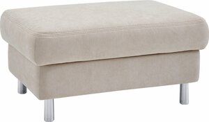 CALIZZA INTERIORS Polsterhocker Jade, Beige