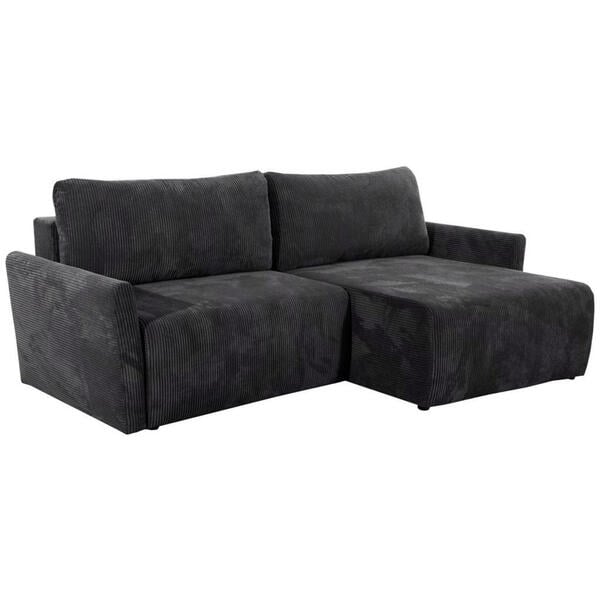 Bild 1 von Mid.you Eckschlafsofa, Anthrazit, Textil, 2-Sitzer, Füllung: Komfortschaum, Silikon, 228x146 cm, Wohnzimmer, Sofas & Couches, Wohnlandschaften