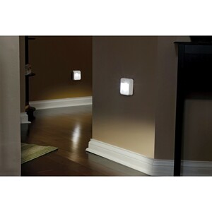 Mr. Beams LED-Nachtlicht mit Bewegungsmelder MB720 Weiß 2er-Pack