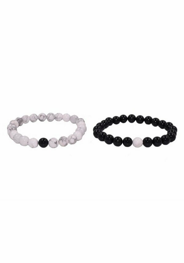 Bild 1 von Firetti Armband Set Multipack Schmuck Geschenk Armkette LIEBE Anlass Geburstag Weihnachten (Set, 2-tlg), Perfekt zu Kleid, Shirt, Jeans, Sneaker! BLACK FRIDAY, Schwarz|weiß