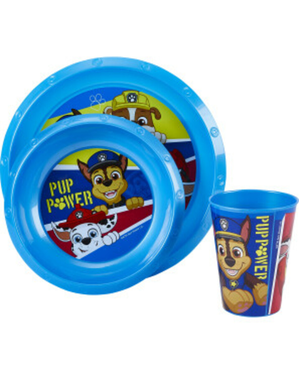 Bild 1 von Lizenz Geschirrset
       
      Keine Marke 3-tlg. Set
   
      blau