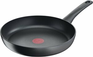 Tefal Bratpfanne Ultimate On, Aluminium (1-tlg), Titanium Antihaftbeschichtung, Thermo-Signal, alle Herdarten Induktion, Schwarz