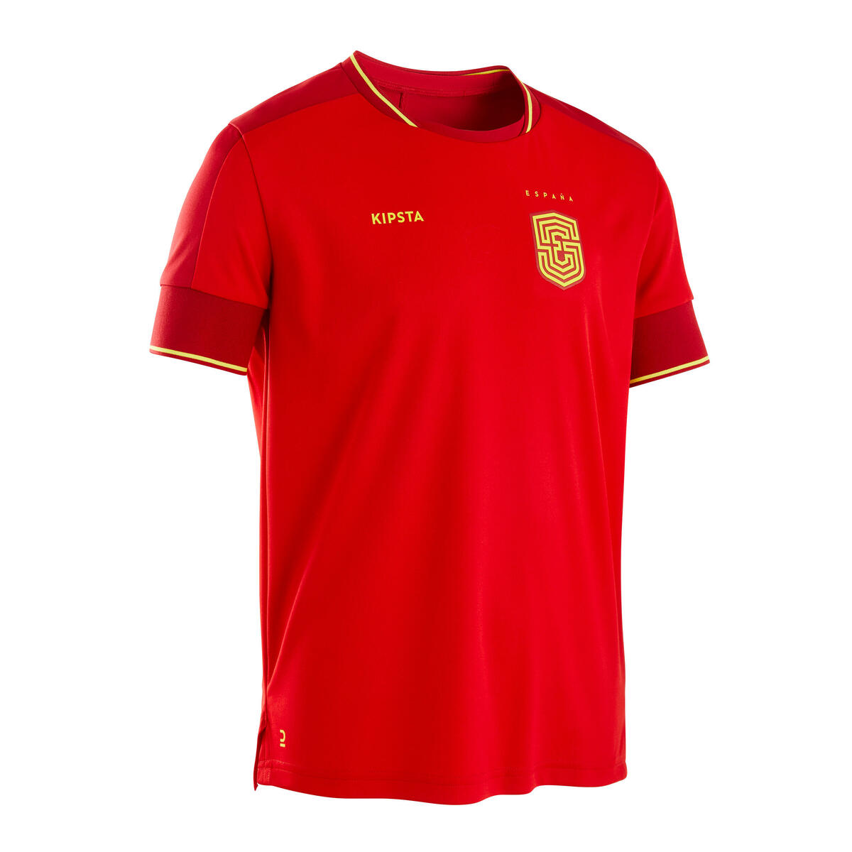 Bild 1 von Kinder Fussball Trikot Spanien 2024 - FF500 Bordeaux|rot
