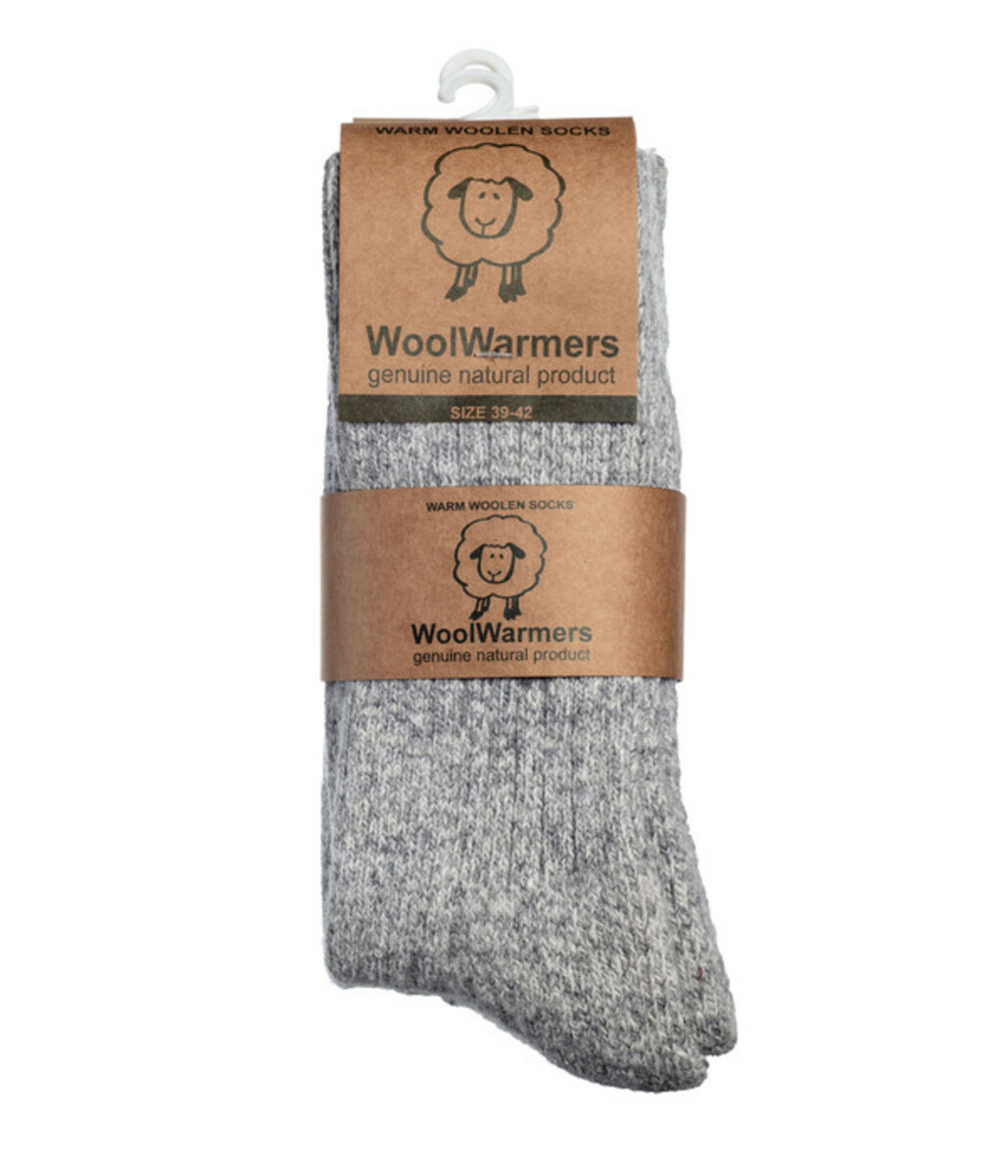 Bild 4 von WoolWarmers Hausschuh-Set, grau