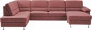 Bild 1 von CALIZZA INTERIORS Wohnlandschaft Onyx, 3 Teile, wahlweise mit Bettfunktion und Bettkasten, Rot