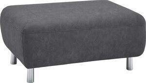 CALIZZA INTERIORS Polsterhocker Nell, Schwarz