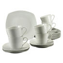 Bild 1 von Creatable Kaffeeservice Amelie Weiss, Weiß, Keramik, 18-teilig, 200 ml,200 ml, lebensmittelecht, Essen & Trinken, Geschirr, Geschirr-Sets, Kaffeeservice