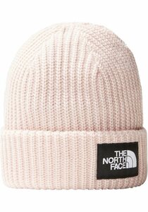 The North Face Beanie KIDS SALTY DOG LINED BEANIE mit Logo-Label, Rosa