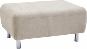 CALIZZA INTERIORS Polsterhocker Nell, Beige